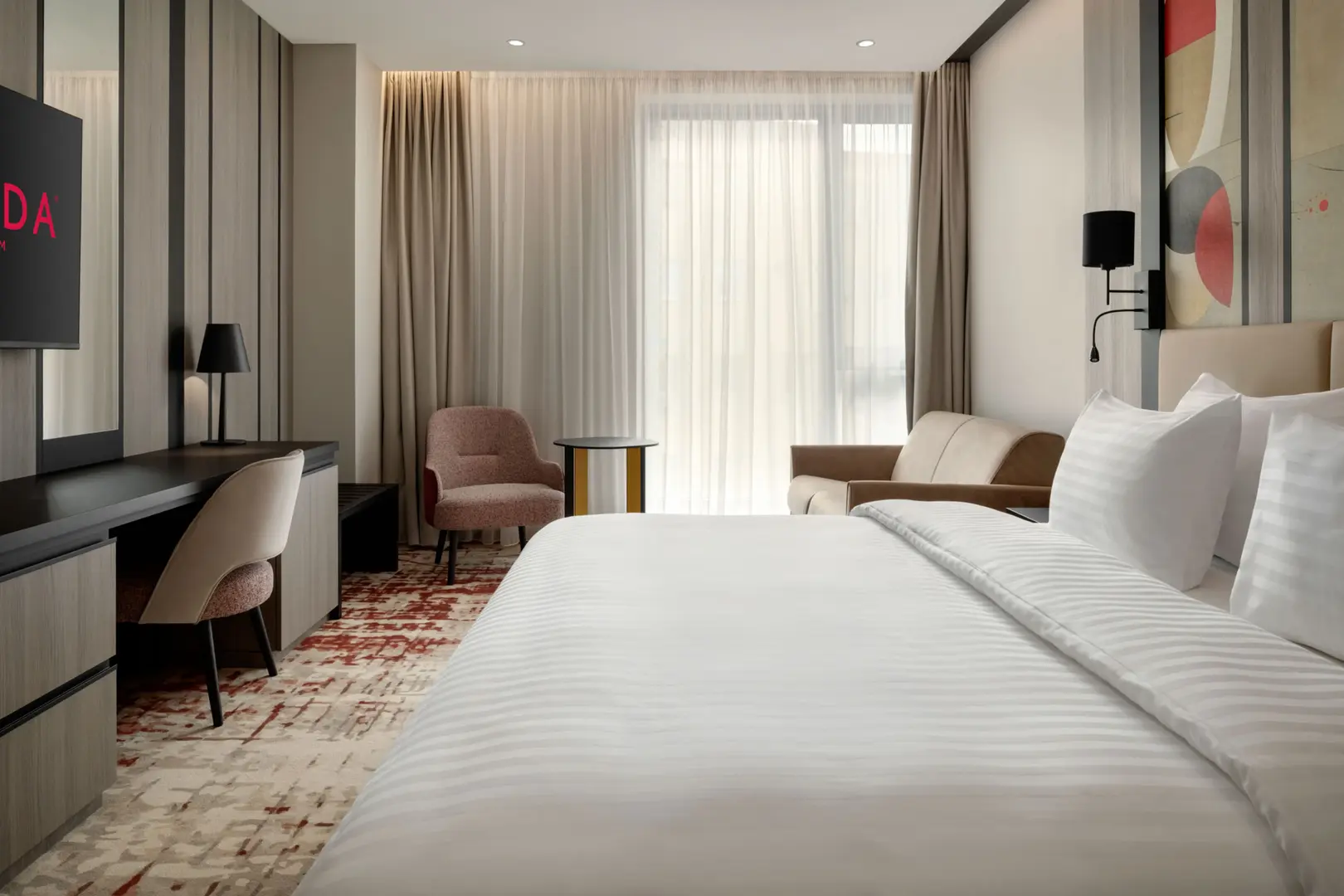 Accessible King Room Ramada Zalău